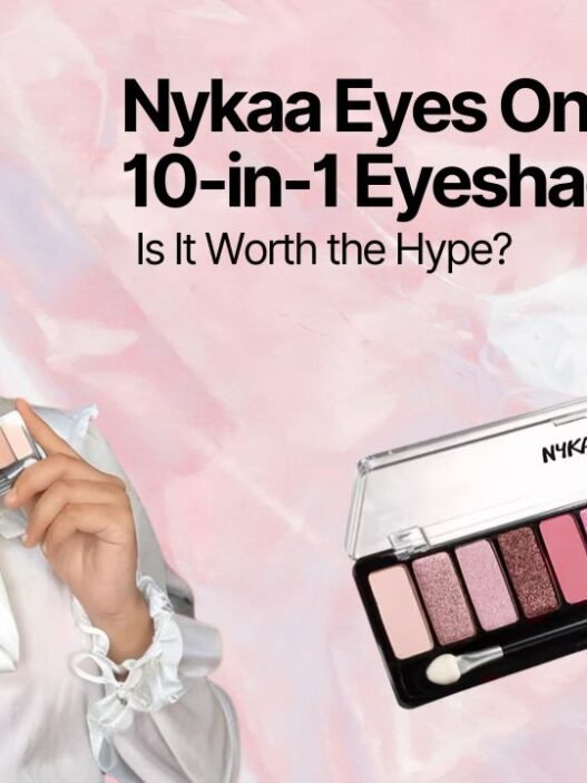 Nykaa Eyes On Me! 10-in-1 Eyeshadow Palette glimsera